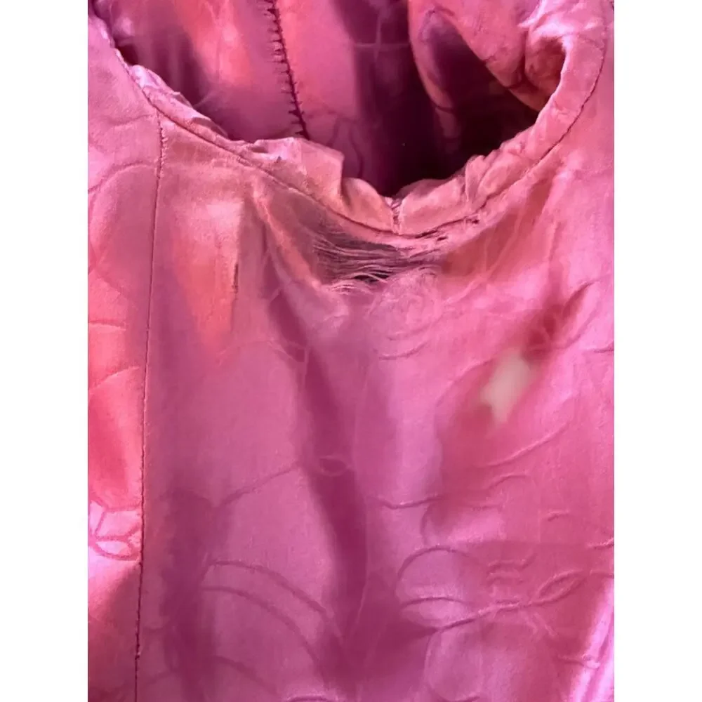 CHANEL fuchsia textured